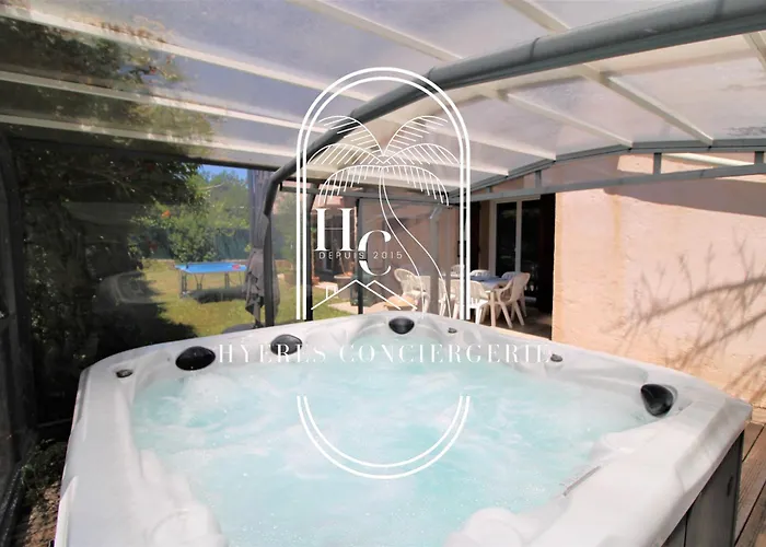 Villa 4 Chambres Jardin Jacuzzi Hyeres Pk Clim By Hc